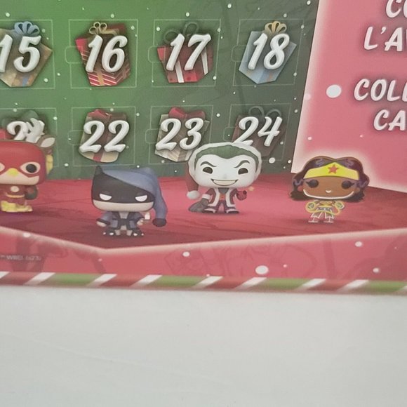 Funko Pocket Pop! DC Comics 24-Day Holiday Advent Calendar DC Comics NEW - Picture 9 of 9